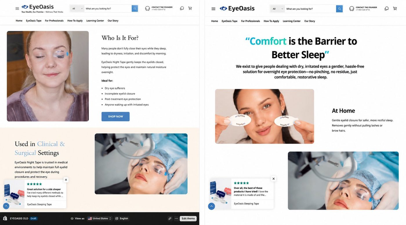 EyeOasis — Why Current Solutions Fall Short
